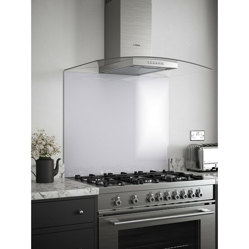 Platinum Glass Kitchen 900mm x 750mm - Splashback