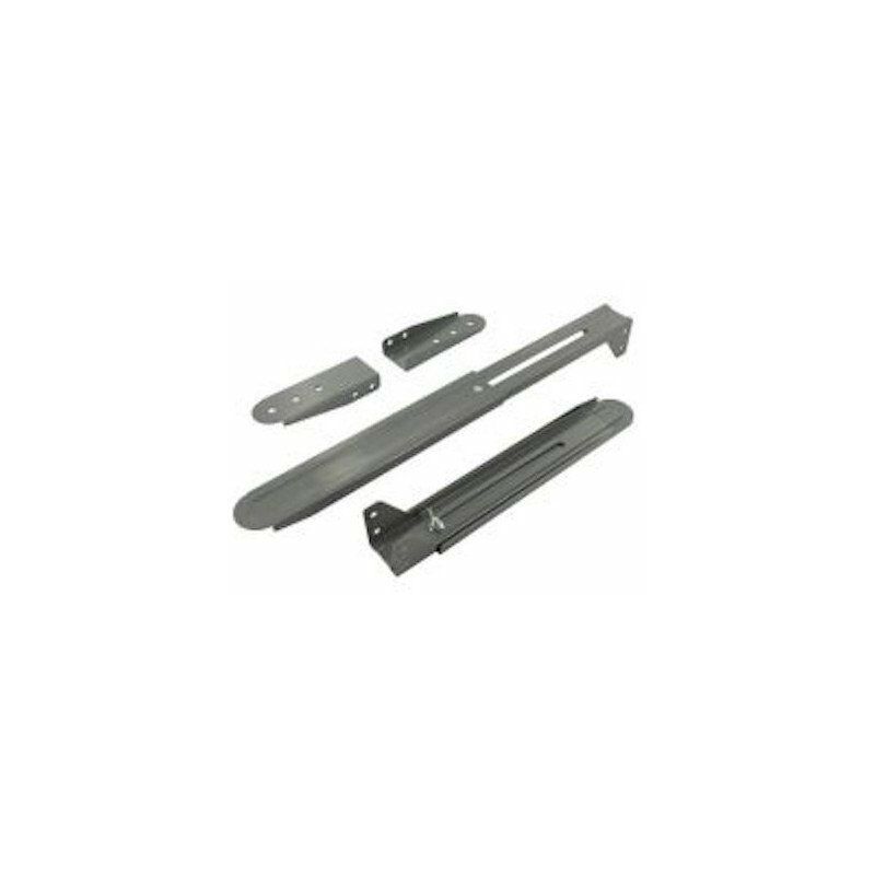 Stainless microwave standard support Silver