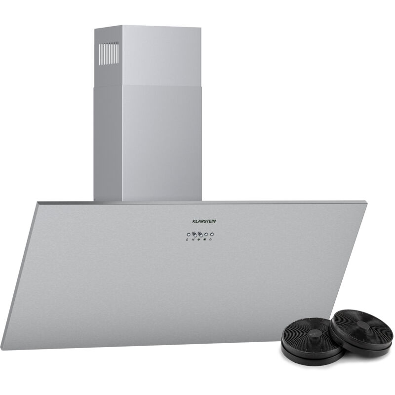 Klarstein Silver Lining 90 hotte aspirante 90cm 68m³/h, classe A, inox