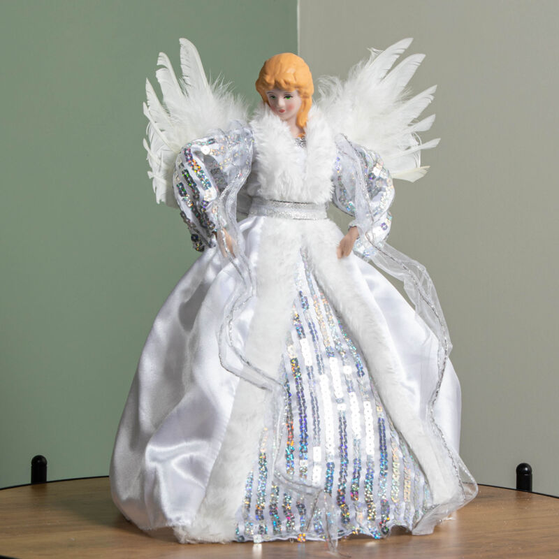 Image of 30cm Christmas Tree Topper Angel Decoration&hellip;