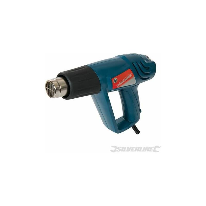 Silverline 2000W Adjustable Heat Gun 550� C UK 125963