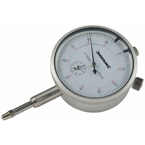Silverline 196521 Misuratore Metrico Analogico, 0-10mm