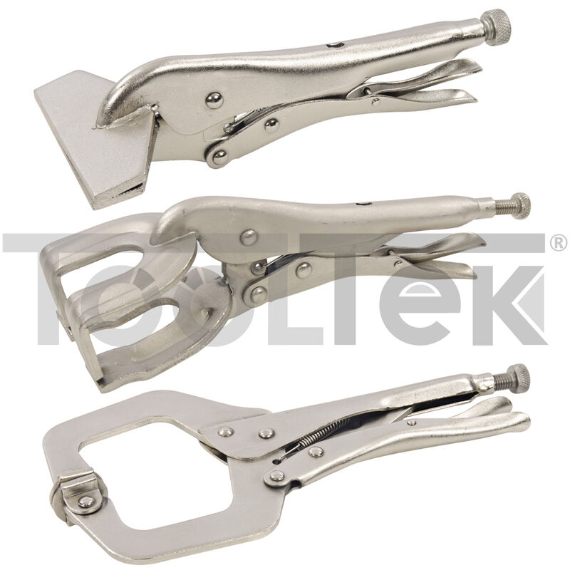 Silverline 245017 set di morse pinze per saldatura...