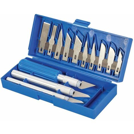 Silverline 251094 - Coltelli hobby, 13 pezzi