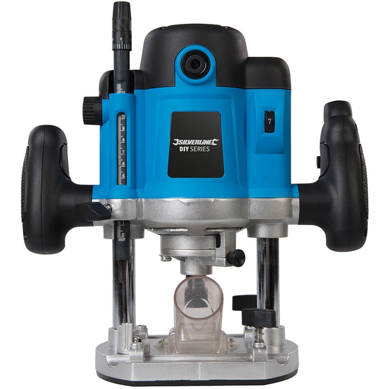 Silverline - Défonceuse plongeante 1/2 1500W