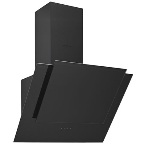 Silverline 3424 B.6 Cappa a Parete a Filtrante  Controllo touch Classe energetica C 3 Velocita' Portata 533 m³-h 60cm Acciaio Inox Vetro Nero