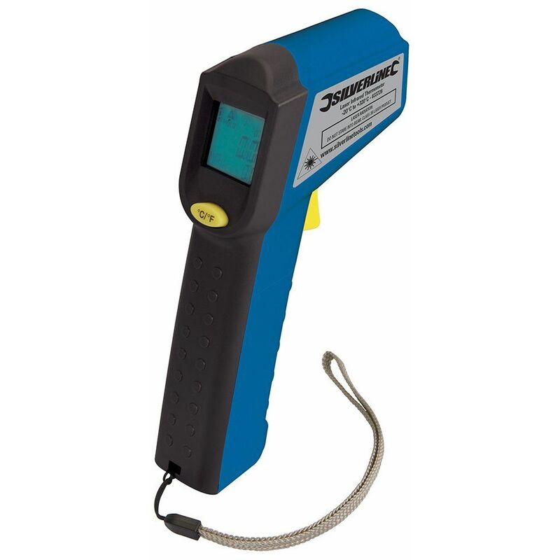 Silverline - Laser Infrared Thermometer -38�C - +520�C 633726