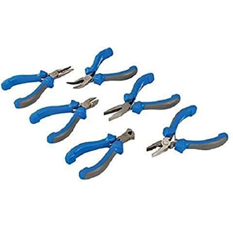 Silverline 633889 - Set 6 mini pinze