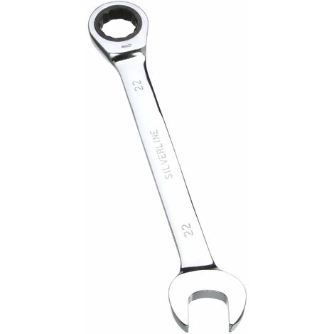 Silverline 719792, Chiave combinata a cricchetto