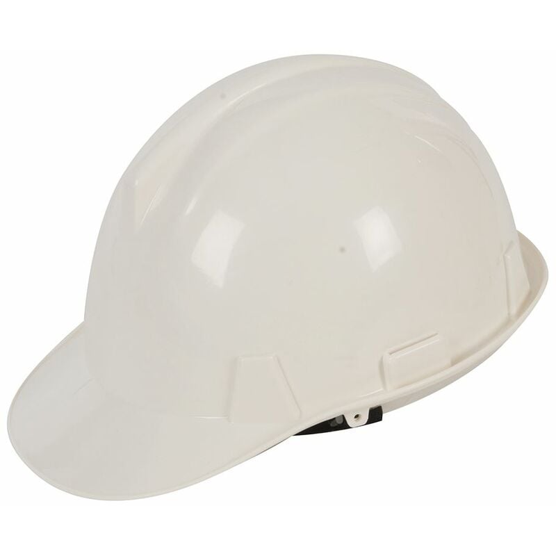 Silverline - Safety Hard Hat - White