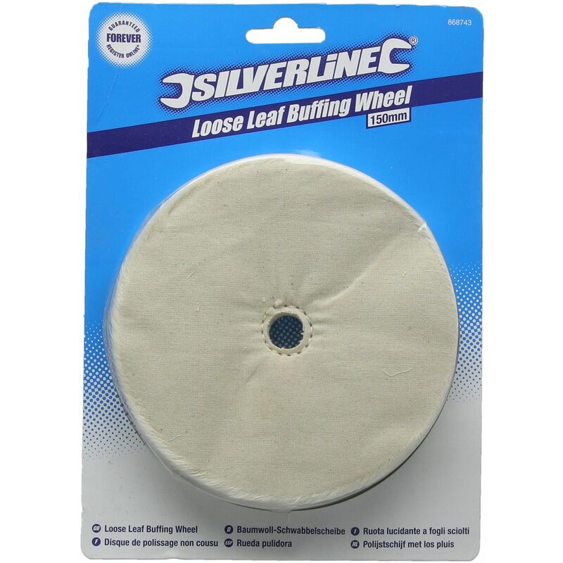 Silverline - Loose-Leaf Cotton Buffing Wheel -