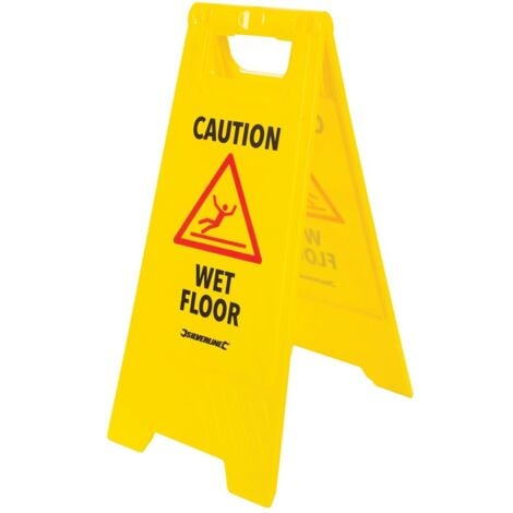 Silverline (883504) Caution Wet Floor Sign 'A' Frame 295 x 610mm