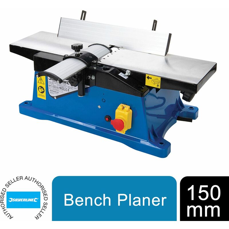 Silverline - Bench Planer 150mm Power Tools 1800W 344944
