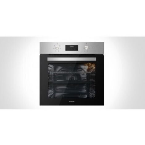 SILVERLINE BO6502X01 Forno Elettrico Ventilato da Incasso Multifunzione con Grill Capacita' 72 Litri Classe A Larghezza 60 cm colore Inox