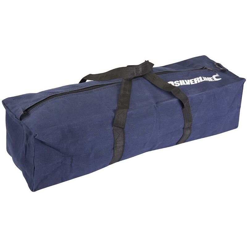 Silverline - Borsa portautensili di tela 620 x 185 x 175 mm