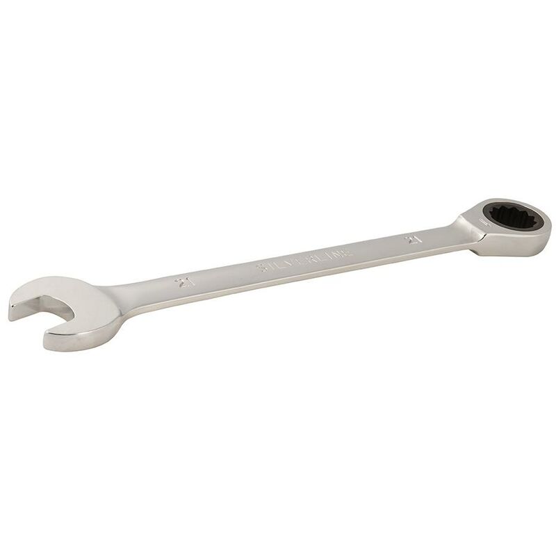 Chiave a cricchetto combinata a testa fissa 21 mm