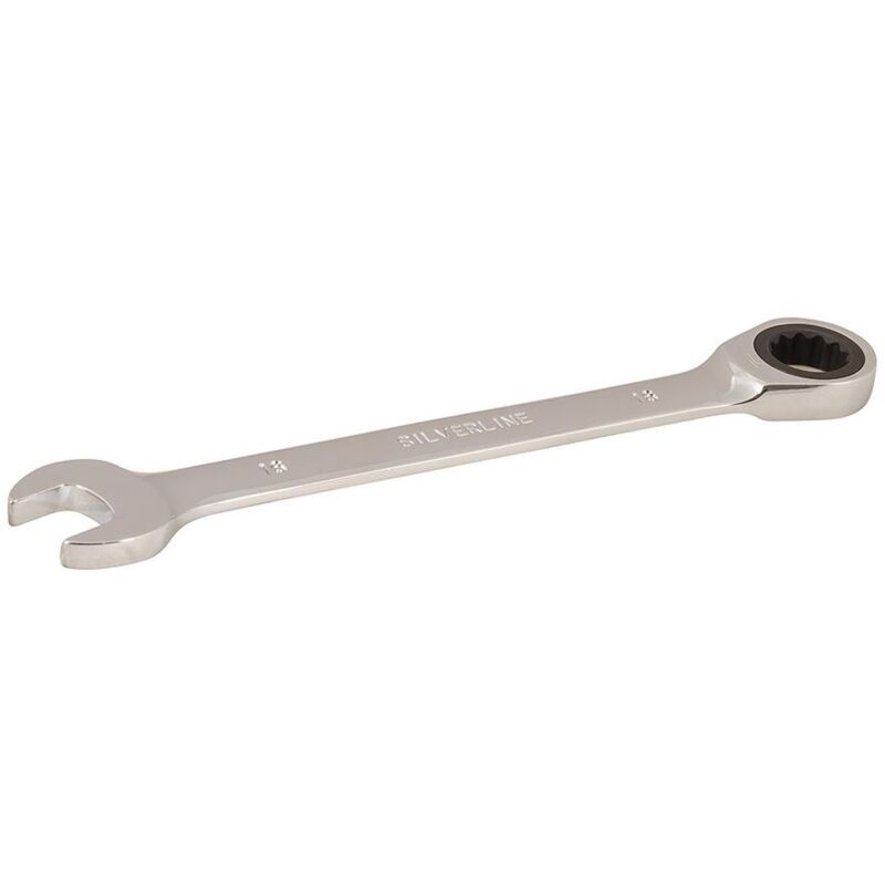 Chiavi a cricchetto combinata metrica a testa fissa, varie misure Silverline-16 mm