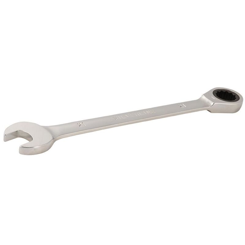 Chiave a cricchetto combinata a testa fissa 21 mm