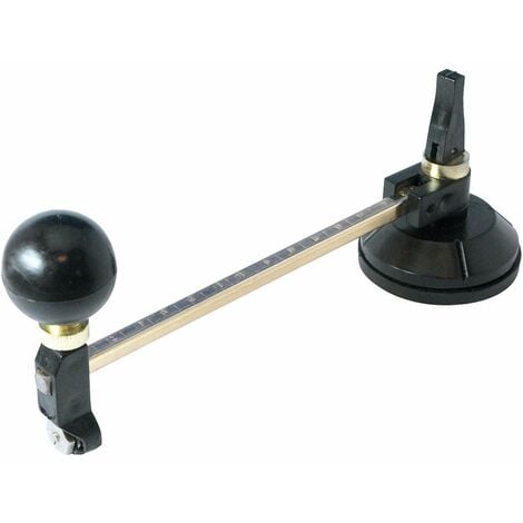 Silverline Circular Glass Cutter - 65-300mm Dia / 2-8mm