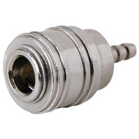 Silverline – Coupleur rapide euro line pour tuyau Ø 8 mm – Raccord pour compresseur – Passage d'air fiable et rapide – Longévité accrue