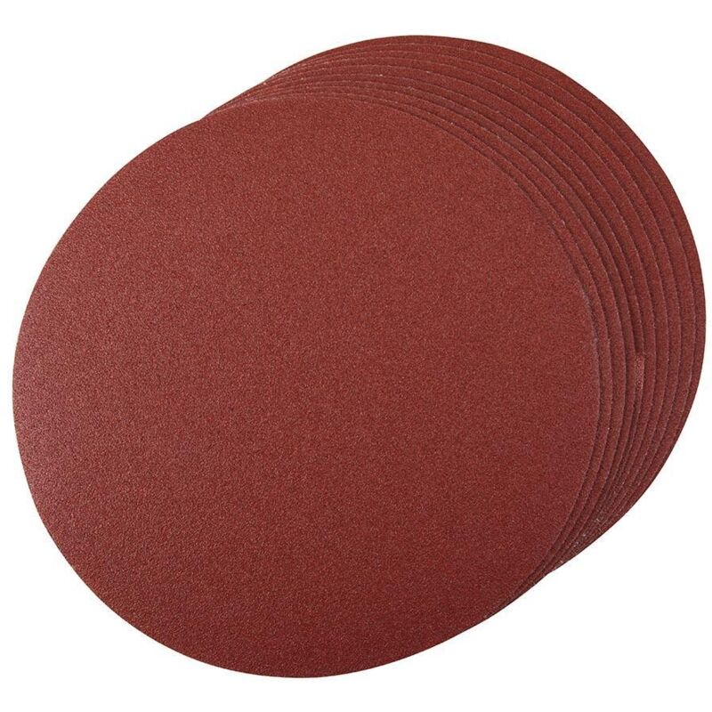 Dischi a fissaggio a strappo - 250 mm 10 p.zi 250 mm, grana 80