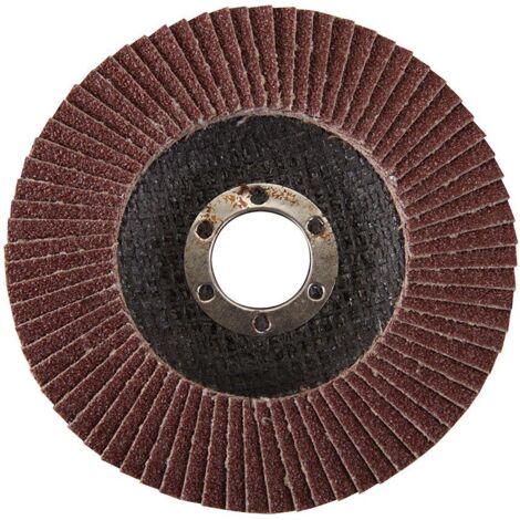 Silverline Disco a lamella in ossido di alluminio 115 mm Grana 60