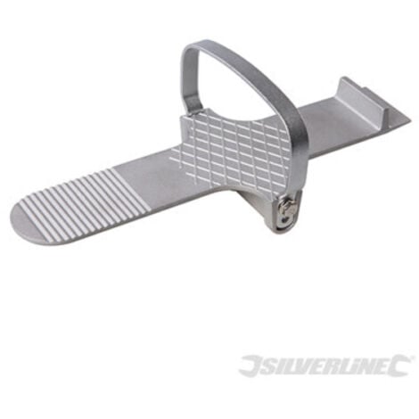 Silverline Door Lifter Board Foot Aluminium Drywall Plaster Sheet Fitting CB85