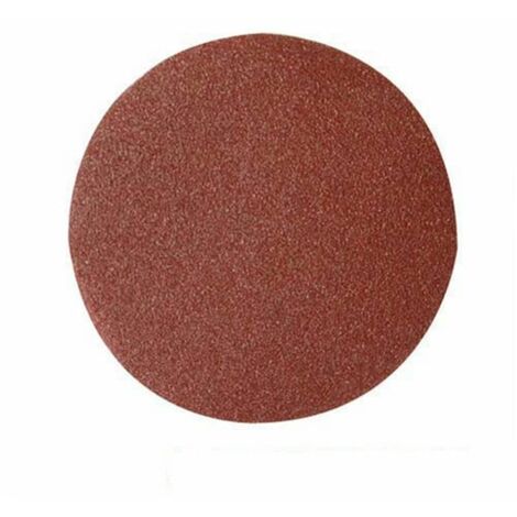 Round bore Fibre Discs 115 x 22.23mm 10pk 115mm 24 Grit Heavy Duty Aluminium Oxide Resin-Backed Fibre Discs for use with Hand-held Angle Grinders Supported by an Appropriate Backing pad.