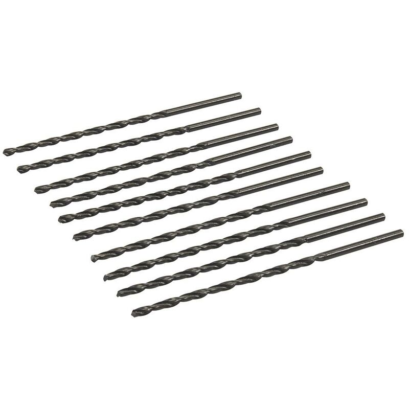 Punte metriche lunghe HSS-R 10 p.zi 3,0 x 100 mm