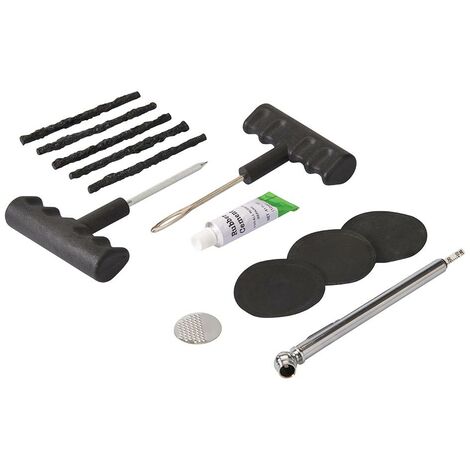 Kit de herramientas bicicleta multifunción con parche y palancas de  plástico para reparación de pinchazos - Cablematic