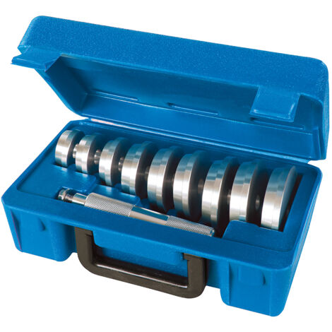 Silverline Kit di montaggio ralle e guarnizioni cuscinetti 10 p.zi 40 - 81 mm