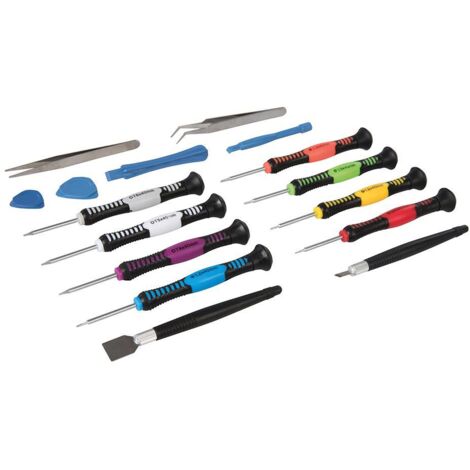 Silverline Kit per riparazione di tablet e telefoni 16pezzi