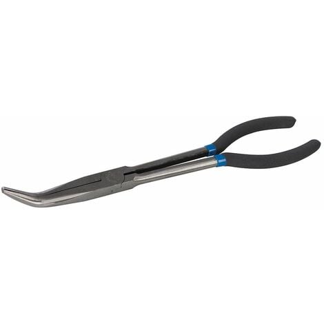 Silverline Long Reach Electronics Pliers - Bent