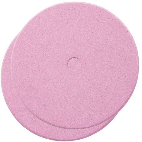 Silverline – Lot de 2 meules 100 mm – Épaisseur 4.5 mm – Trou de 10 mm – Pour affûteuse de chaîne de tronçonneuse