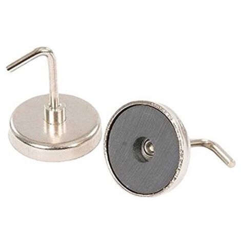 Silverline Magnetic Hooks 2pk 35mm 695776