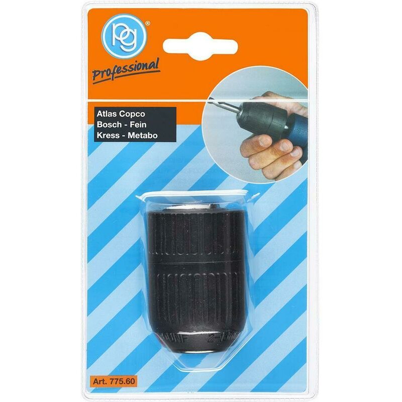 Silverline - Mandrino autoserrante senza chiave femmina accessori trapano poggi 13 mm 77560