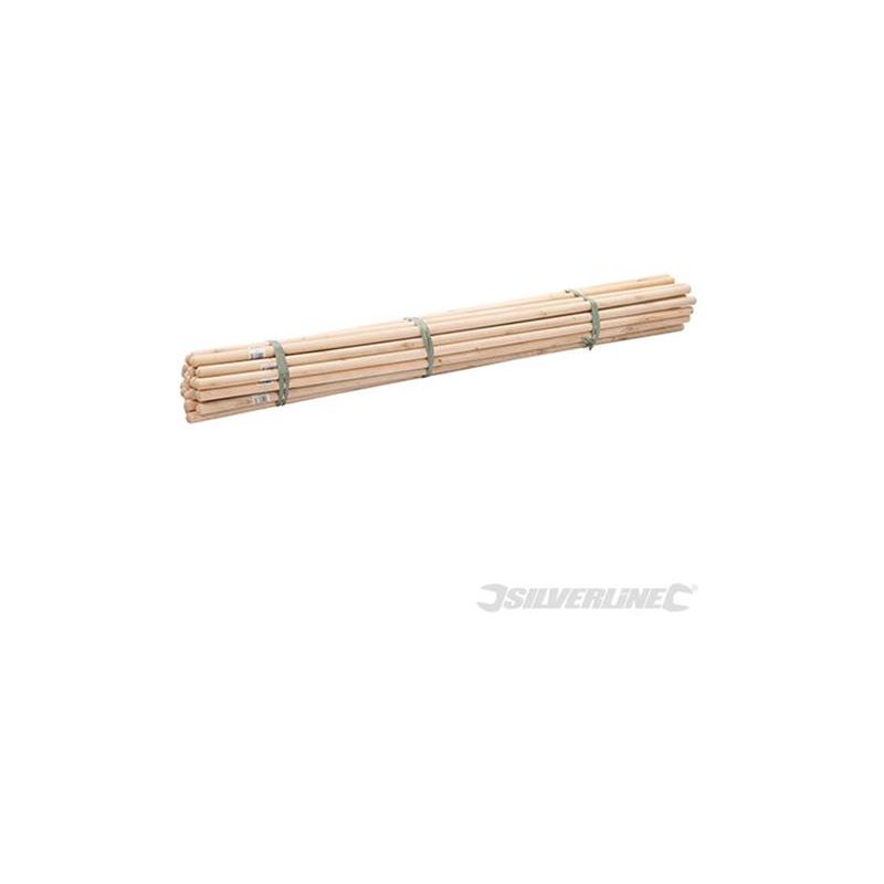 Manico telescopico 200 cm diametro 27 mm per rastrello