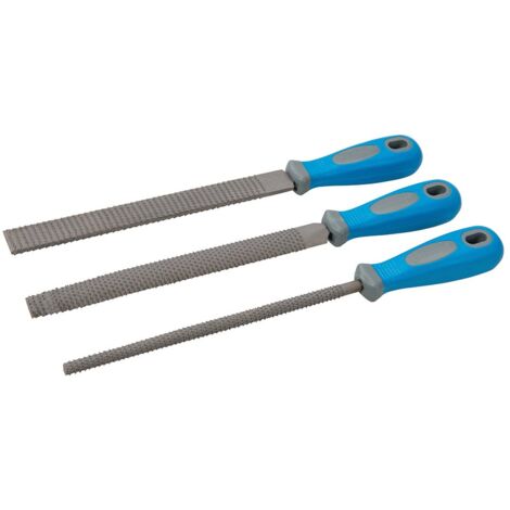 Silverline MS104 Set di Raspe, 3 Pezzi, 200 mm