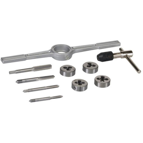 Silverline MS53 Tap & Die Set Metric 10pce 10pce