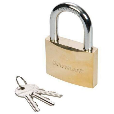 Silverline, MSS01, Ottone lucchetto 20 mm