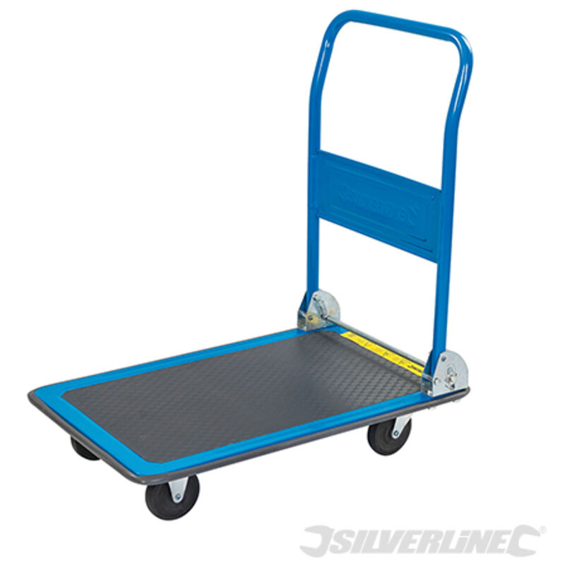 Silverline Plattformwagen Mit Klappgriff 150 Kg