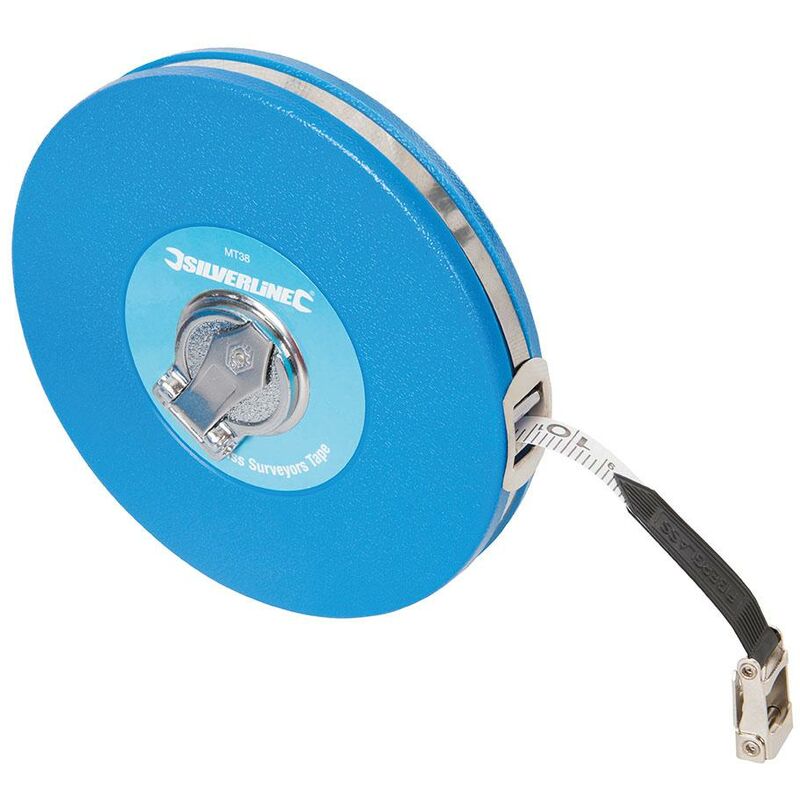 Nastro metrico in fibra di vetro 30 m x 13 mm