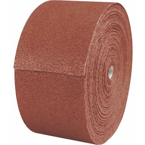 Silverline, Rotolo di carta abrasiva 115 mm x 50 m, 120 K - 686672