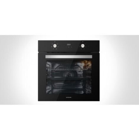 Silverline S2 BO6502B01 Forno elettrico da incasso 72 Litri 6 Funzioni Ventilato Classe A nero