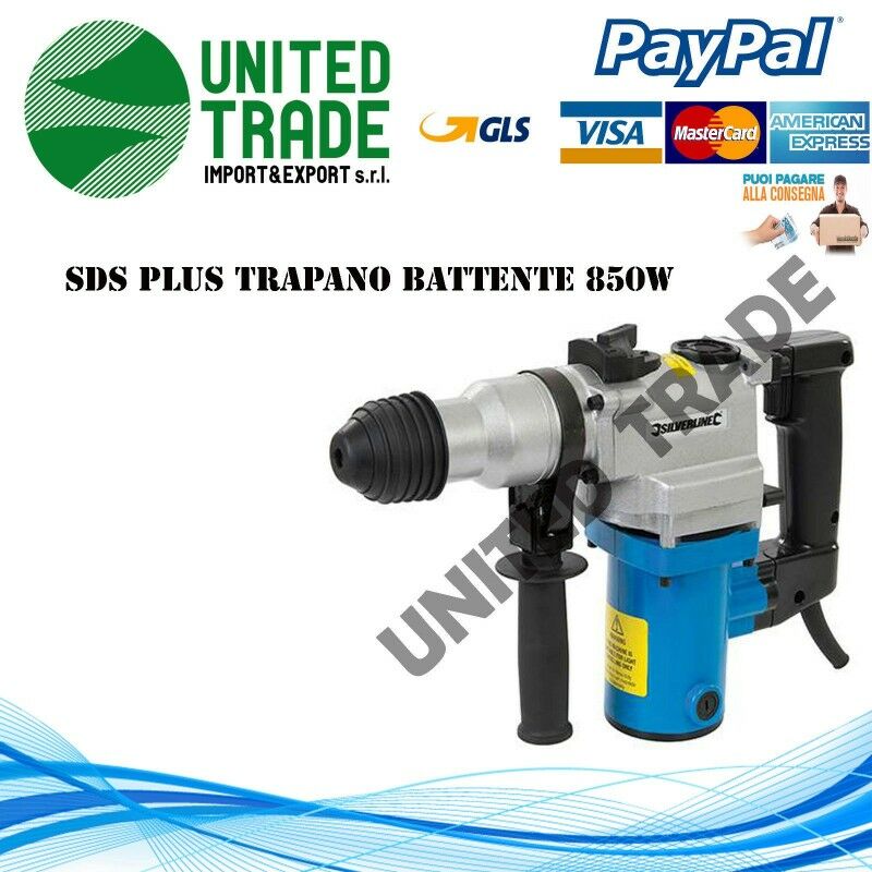 Image of United Trade - Silverline 633821 sds Plus Trapano battente 850W