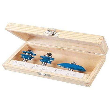 Silverline Serie TCT fresa punta 3 pezzi
