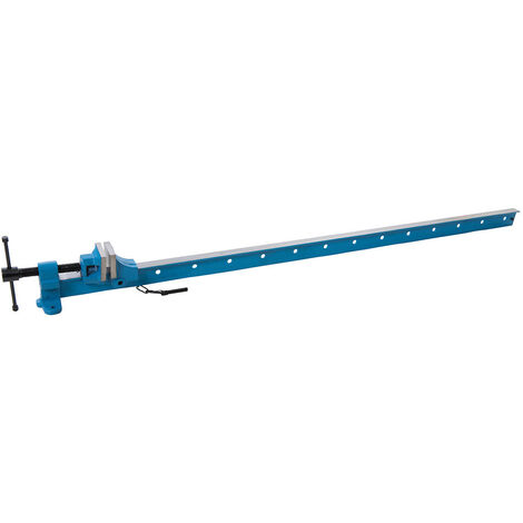 Silverline – Serre-joint dormant 1200 mm – Force de serrage élevée – Sabots et mâchoires en fonte – Pour assemblage de grandes dimensions