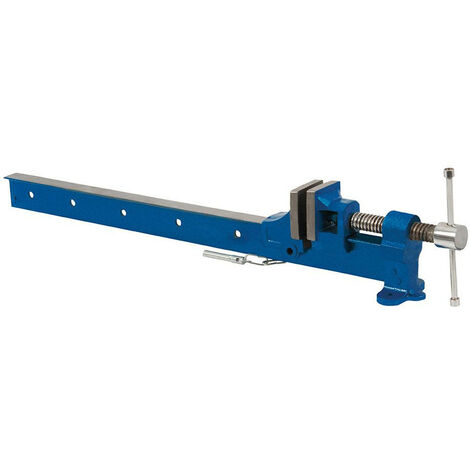 Silverline – Serre-joint dormant en T 600 mm – Capacité d'ouverture 500 mm – Fonte pour assemblage panneaux larges – Force de serrage élevée