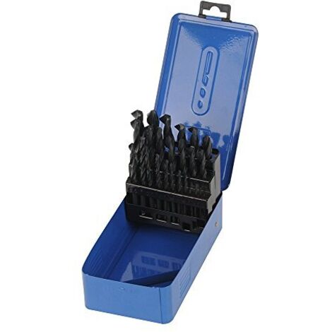 Silverline Set di 25 punte a spirale HSS 1-13 mm