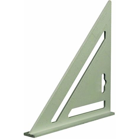 Silverline Squadra a triangolo ad alta resistenza alluminio 185 mm
